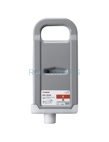CANON CARTUCHO ROJO PFI701R 700ML IPF/8000/8000S/8100/9000/9000S/9100