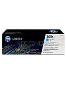 HP TONER CIAN LASERJET PRO 300 400 COLOR / M 351 A / MFP / M 375 NW / M 451 DN / DW / NW - 305A 2