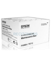 Colector de toner C13T671200 EPSON - EPSON RECIPIENTE PARA TÓNER RESIDUAL WF-8XXX, 70000PV
