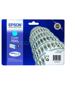 Cartucho de tinta C13T79024010 EPSON - EPSON CARTUCHO CIAN 79XL CAPACIDAD 2.000 PAGINAS WF 46XX/51XX/56XX