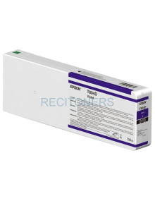 EPSON GF SURECOLOR SERIE SC-P CARTUCHO VIOLETA ULTRACHROME HDX/HD 700ML (SUSTITUYE A LA C13T804D00)