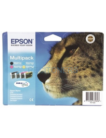 EPSON CARTUCHO RAINBOW PACK 23,9ML REACONDICIONADO S/20/21 D/78/92/120 SX/105/115/205/215/218/405/415/515W/600FW/610FW (T0715)