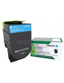 LEXMARK TONER CIAN 71B20C0 2.300 PAGINAS