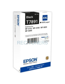 EPSON Cartucho Negro 79XXL 4000 paginas WorkForce Pro WF-5xxx Series