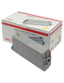 Toner 41963005 OKI - OKI Toner C-7100/C-7300/C-7500 Amarillo