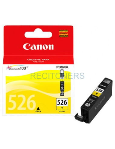 Canon CLI-526 Cartucho Amarillo CLI-526A (blister + alarma)