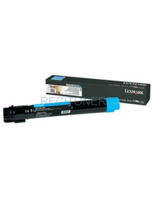 Toner X950X2CG LEXMARK - TÓNER CIAN EXTRA ALTO RENDIMIENTO LEXMARK X950X2CG(22000 PAG)