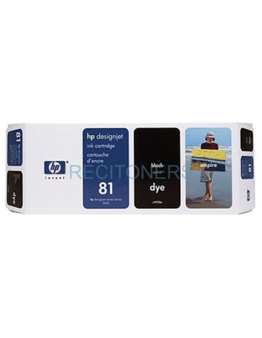 Consumible Gran Formato C4930A HP - HP CARTUCHO GF NEGRO Nº81 680ML ONLY DESIGNJET/5000/5000PS/5500/5500PS