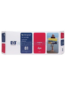 Cartucho de tinta C4932A HP - HP CARTUCHO GF MAGENTA Nº81 680ML DESINGJET/5000/5000PS/5500/5500PS