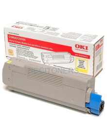 Toner 43324421 OKI - OKI TONER C5800 / C5900 / C5550MFP - 5.000 PAG. AMARILLO