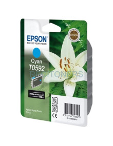 Cartucho de tinta C13T05924010 EPSON - EPSON CARTUCHO CIAN 520 PAG. STYLUS PHOTO R/2400