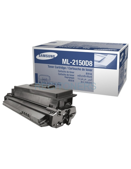 Cartucho de tinta ML-2150D8/ELS SAMSUNG - Samsung ML-2150D8 8000páginas Negro tóner y cartucho láser