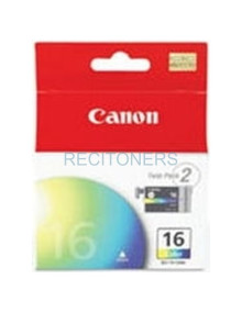 Cartucho de tinta 9818A002 CANON - CANON CARTUCHO COLOR BCI16CL PACK 2 PIXMA MINI/220 IP/90 SELPHY DS/700/810