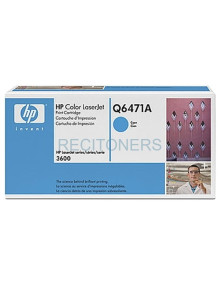 Toner Q6471A HP - HP Laserjet Color 3600 Toner Cian, 4.000 Páginas - DESCATALOGADO