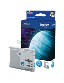 Cartucho de tinta LC970C BROTHER - BROTHER CARTUCHO CIAN 300 PAG. PACK 1 DCP/135/150C MFC/235C/260C