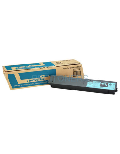 KYOCERA Toner Copiadora TaskAlfa 550c/ 650c/ 750c Cian TK875c