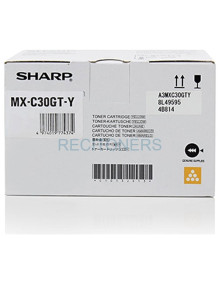 Toner MXC30GTY SHARP - SHARP TONER AMARILLO MXC- 250 F, 300P, 300W,301W, 300 SERIES 2