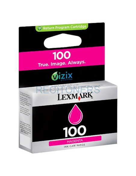 LEXMARK S/305/405/505/605 PRO/205/705/805/905 Cartucho de tinta Magenta Retornable nº100XL