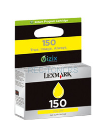 LEXMARK Cartucho PRO-715/915 Amarillo Retornable Baja Nº150