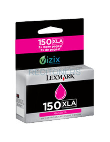 Lexmark Cartucho de tinta magenta Alto Rendimiento 150XLA