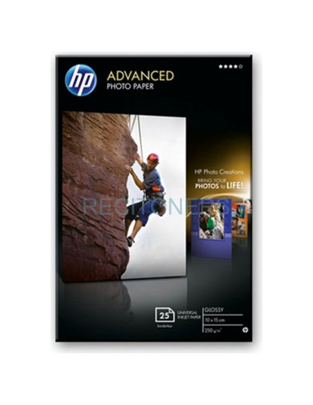 Papeleria Q8691A HP - HP PAPEL INKJET FOTOGRAFICO SATINADO 10X15 250GR 25 HOJAS PHOTOSMART/A610 DESKJET/1000
