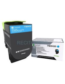 Lexmark CS/CX 417 Cartucho de toner cian Alto Rendimiento