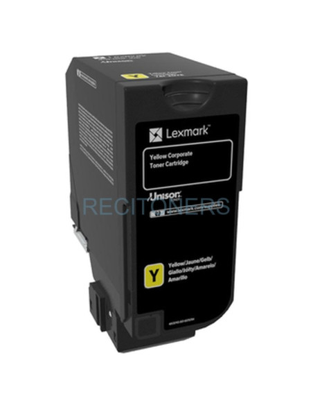 Lexmark CS720, CS725, CX725 Cartucho Corporativo amarillo (3 000 paginas)