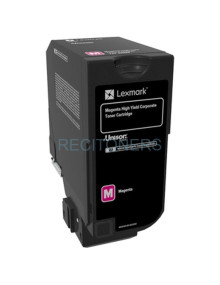 Lexmark CS725 Cartucho magenta alto rendimiento Corporativo(12 000 paginas)