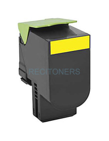 Lexmark 800S4 Cartucho de toner amarillo (2k)
