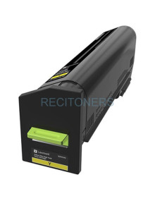 Lexmark CX860 Cartucho de toner amarillo rendimiento ultra alto