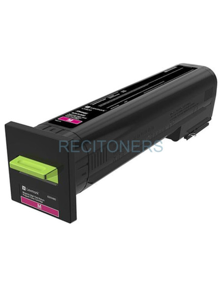 Lexmark CX82x, CX860 Cartucho de toner magenta alto rendimiento Retornable