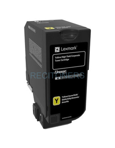 Lexmark CX725 Cartucho amarillo alto rendimiento Corporativo (16 000 paginas)