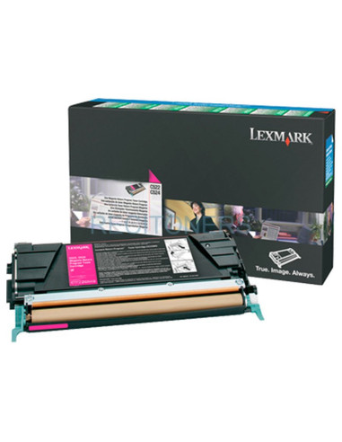 Lexmark C522, C524, C53x Magenta Return Program Corporate Cartridge
