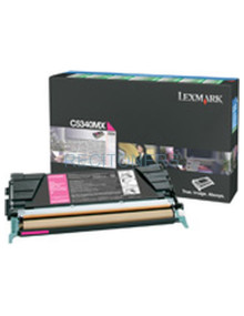 LEXMARK Toner C-534 Retornable Magenta extra alto rendimiento