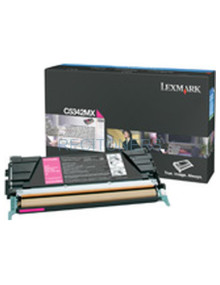 Lexmark C534 Cartucho toner magenta Extra Alto Rendimiento (7K)