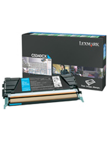 Lexmark C534 Cyan Extra High Yield Return Program Corporate Cartridge