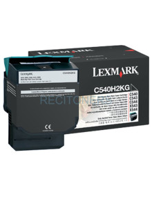 Lexmark C54x, X54x Cartucho de toner negro Alto Rendimiento (2,5K)