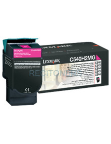 Lexmark C54x, X54x Cartucho de toner magenta Alto Rendimiento (2K)