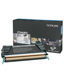 Lexmark C73x, X73x Cartucho de toner negro (8K)