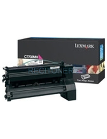 Lexmark C77x Cartucho impresion magenta Alto Rendimiento (10K)
