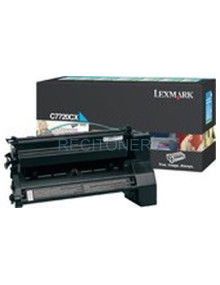 LEXMARK C-770/772 Cartucho Cian Extra Alto Rendimiento Retornable