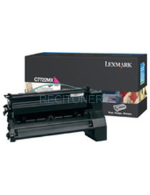 Lexmark C772 Cartucho impresion magenta Extra Alto Rendimiento (15K)