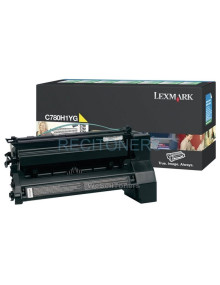LEXMARK C-780/C-782/X-782 Cartucho de impresion Amarillo retornable (10.000 pag.)