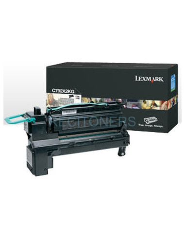 Lexmark C792 Cartucho de impresion negro Extra Alto Rendimiento (20K)