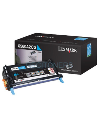 LEXMARK X560 Cartucho de impresion Cian
