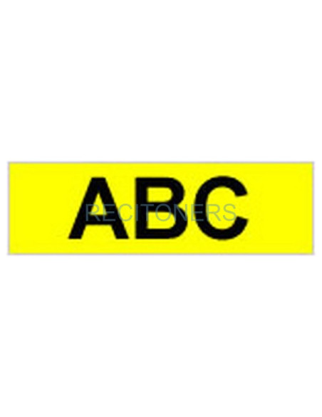 Toner TZ611 BROTHER - BROTHER TZ-611 - CINTA PARA IMPRESORA - AMARILLO / NEGRO - 6 MM