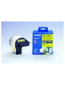 Papeleria DKN55224 BROTHER - BROTHER CINTA CONTINUA DE PAPEL TÉRMICO NO ADHESIVO PARA TARJETAS DE INDENTIFICACIÓN - BLANCO - 54M