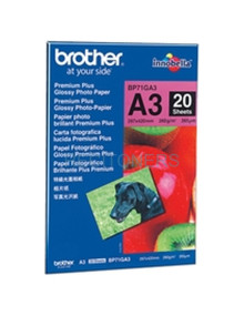 Papeleria BP71GA3 BROTHER - Brother Papel Fotográfico Glossy Premium A3