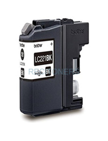Cartucho de tinta LC221BKBP BROTHER - BROTHER Cartucho de tinta negro MFCJ4420DW/MFCJ4620DW