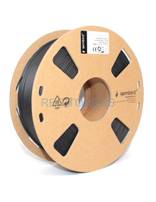 Gembird 3DP-PLA1.75-01-BK material de impresión 3d Ácido poliláctico (PLA) Negro 1,4 kg
